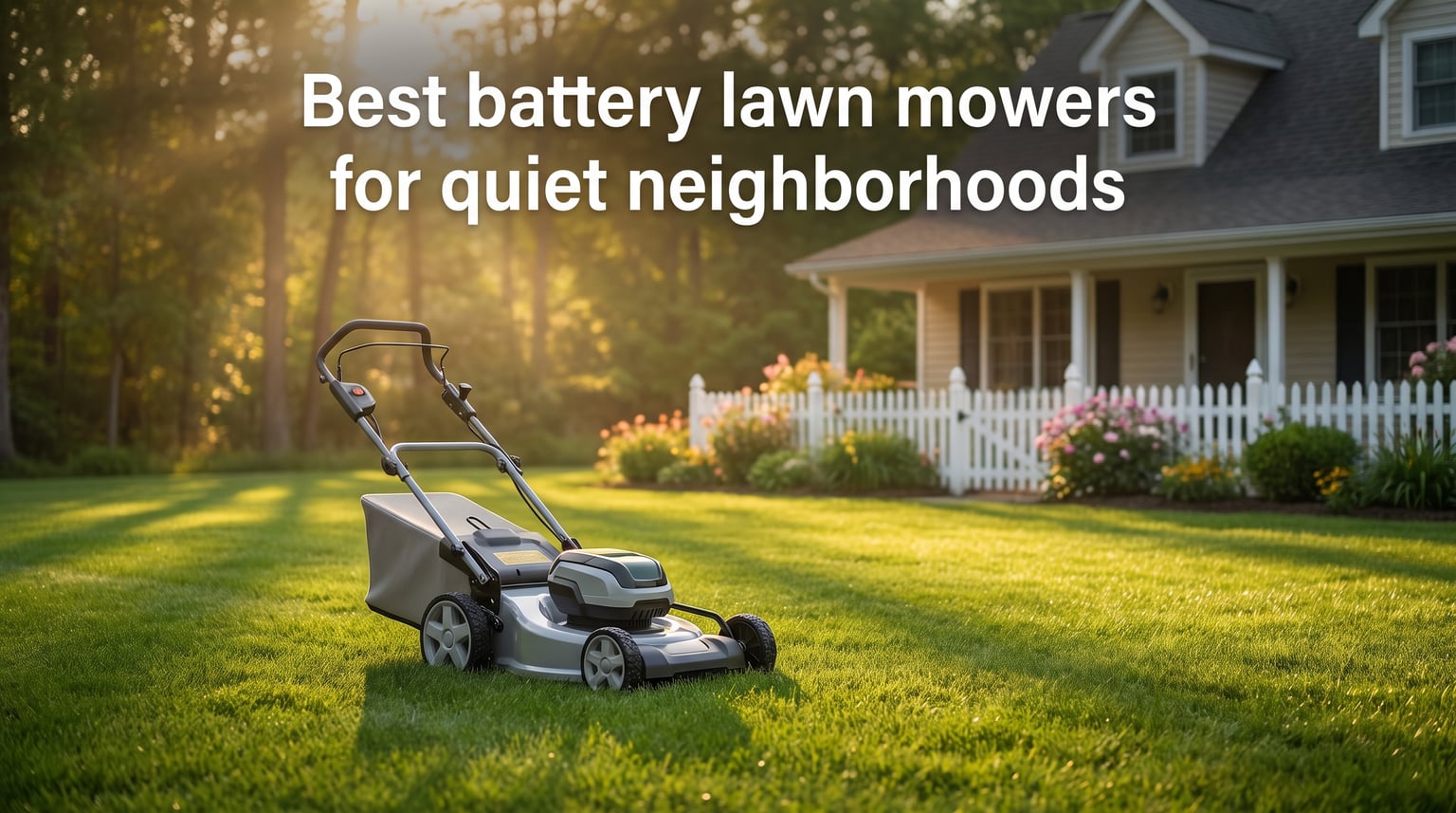 8 Best Battery Lawn Mowers for Quiet Neighborhoods (October 2026)