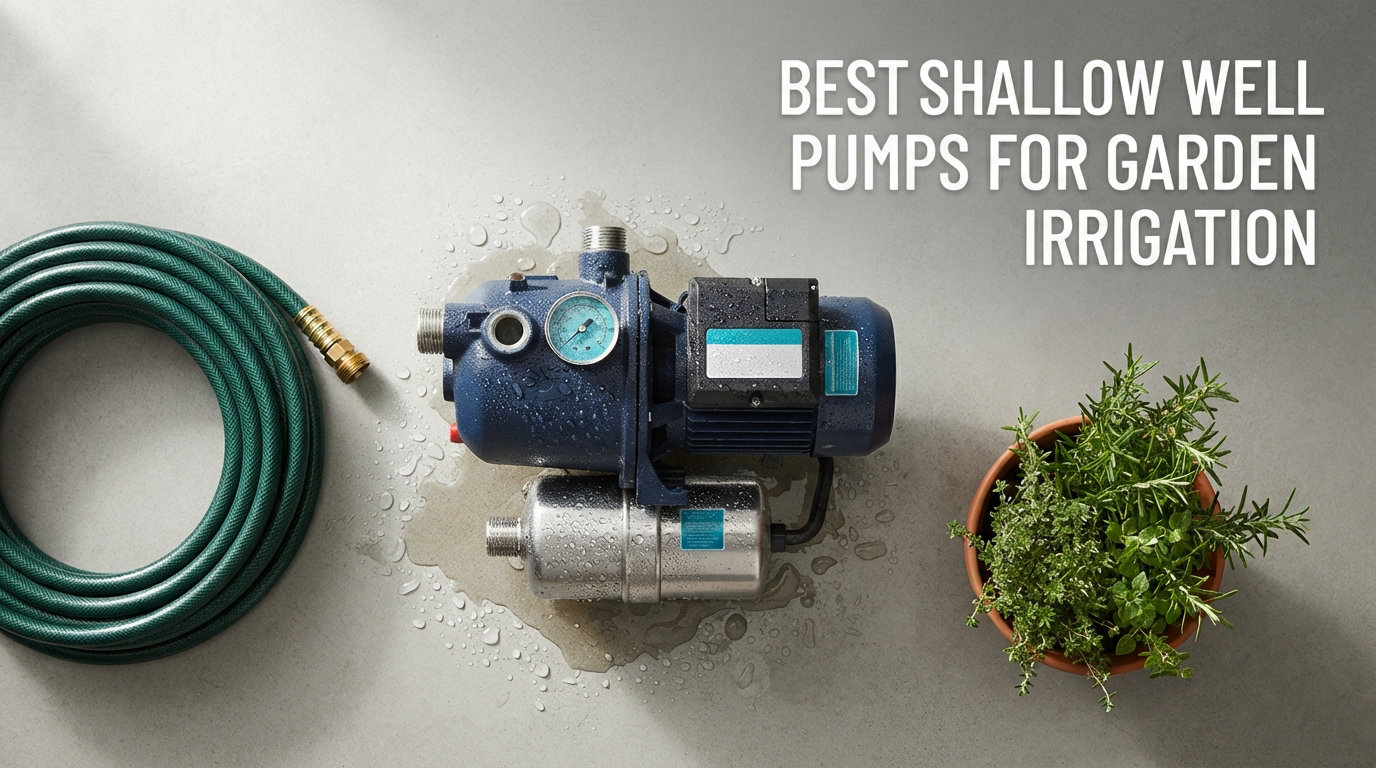 Best shallow well pumps for garden irrigation