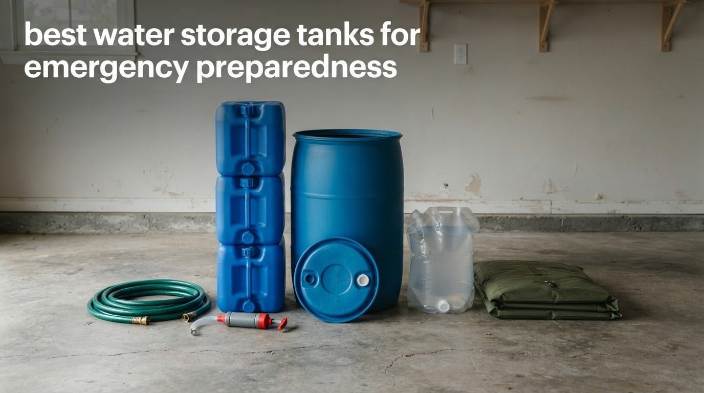 best water storage tanks for emergency preparedness