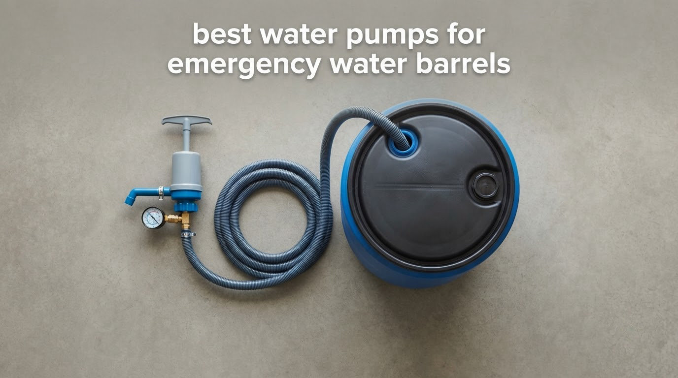 8 Best Water Pumps for Emergency Water Barrels (October 2026) Trusted Reviews