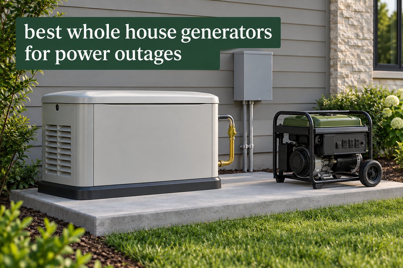best whole house generators for power outages