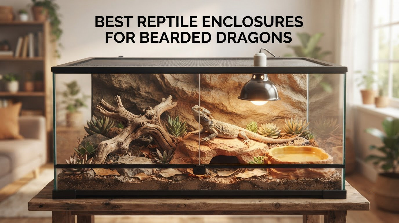 8 Best Reptile Enclosures for Bearded Dragons (October 2026) Trusted Reviews