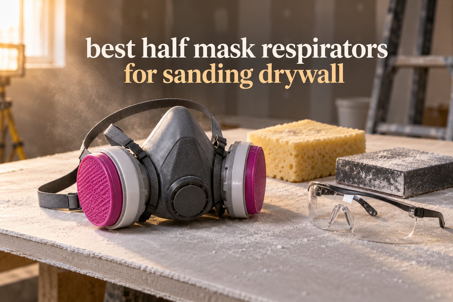 10 Best Half Mask Respirators for Sanding Drywall (October 2026) Honest Reviews